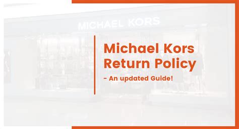 michael kors return policy usa|michael kors cancel online order.